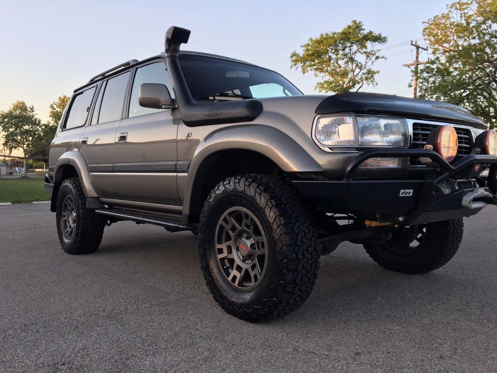 well serviced 1997 Toyota Land Cruiser 40th Anniversary offroad for sale