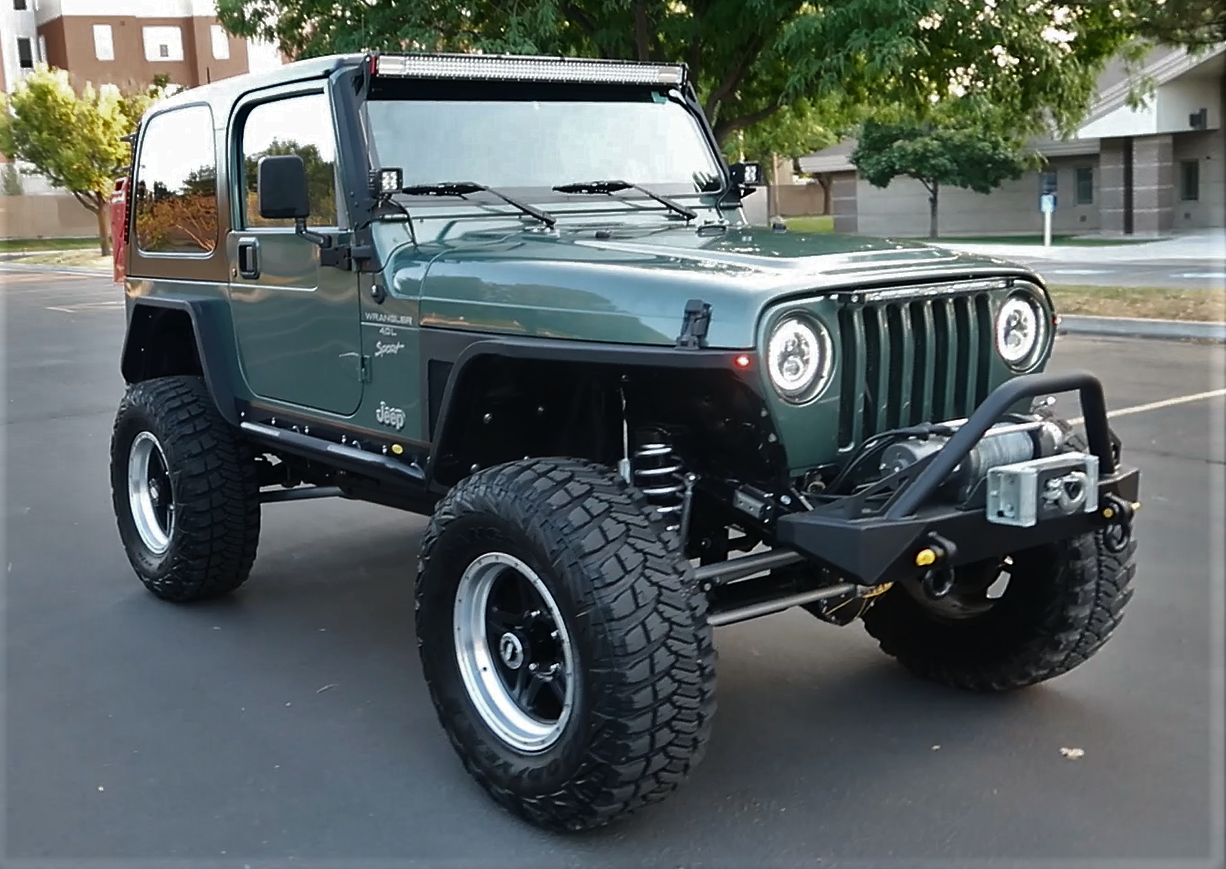 Fully Loaded 2000 Jeep Wrangler Sport Offroad For Sale