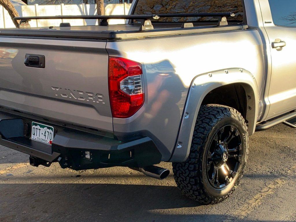 loaded 2014 Toyota Tundra Limited offroad