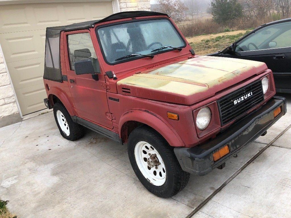 solid 1988 Suzuki Samurai offroad