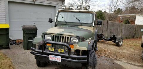 solid 1992 Jeep Wrangler offroad for sale