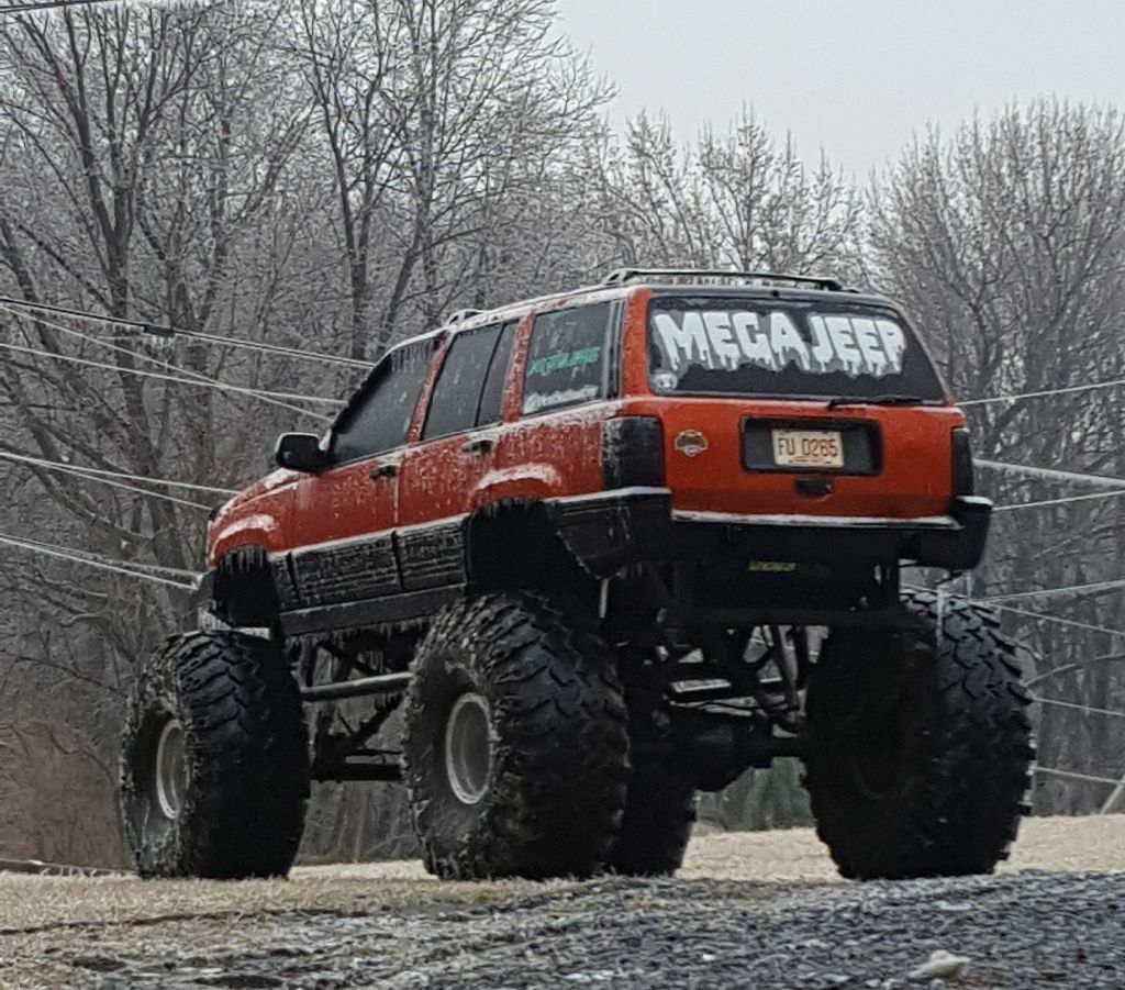 custom monster 1995 Jeep Grand Cherokee offroad