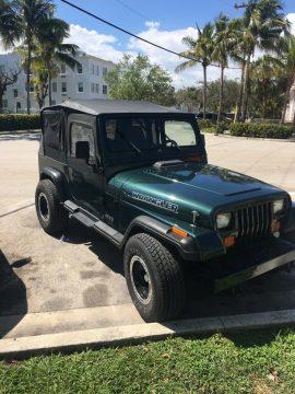 new paint 1994 Jeep Wrangler Sport offroad for sale