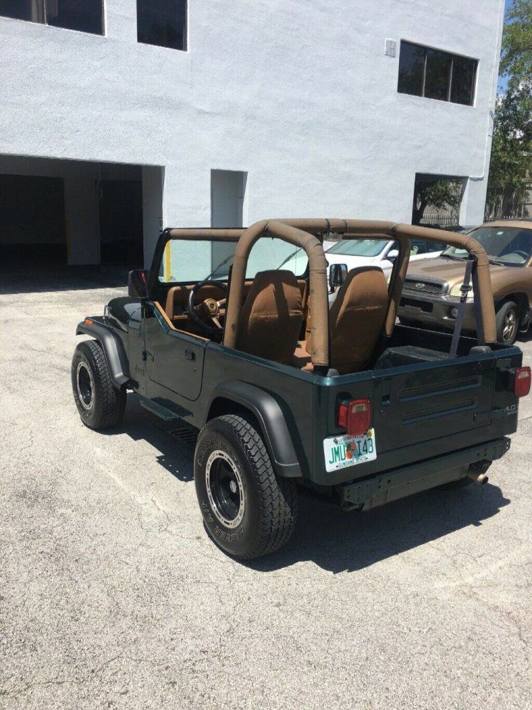 new paint 1994 Jeep Wrangler Sport offroad