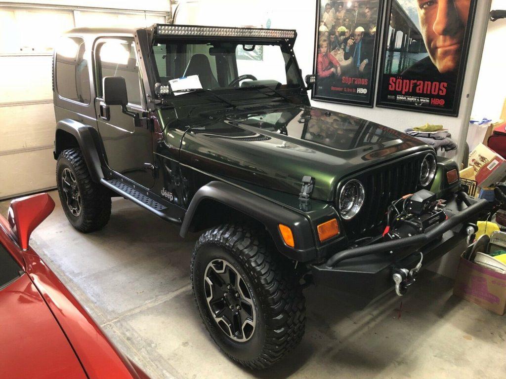 Reconditioned 1997 Jeep Wrangler TJ offroad