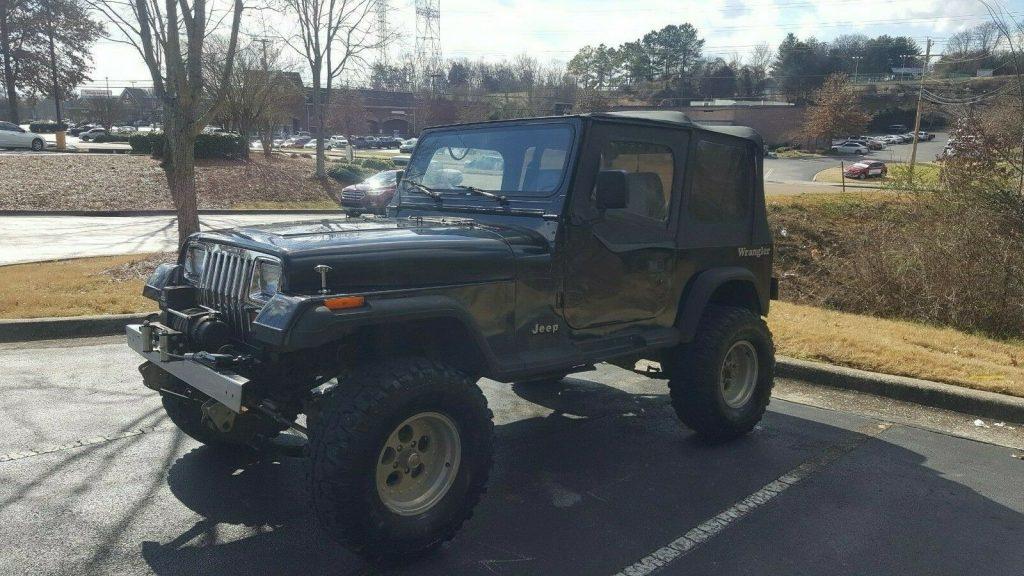 well serviced 1994 Jeep Wrangler S offroad
