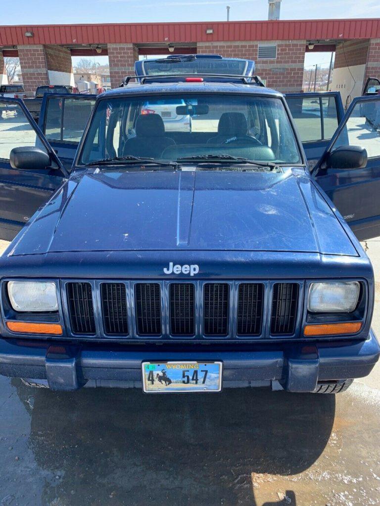 needs TLC 2000 Jeep Cherokee offroad
