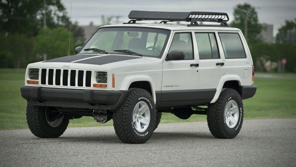 well serviced 2001 Jeep Cherokee Sport offroad