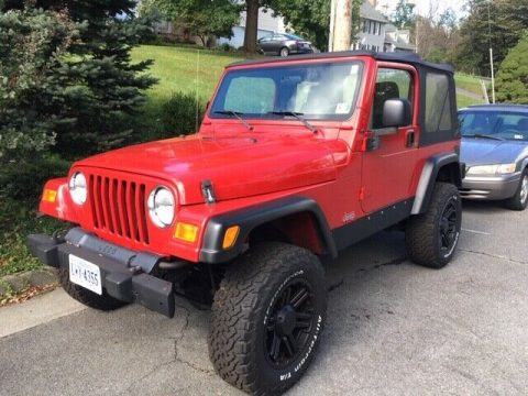 low miles 2003 Jeep Wrangler Sport offroad for sale
