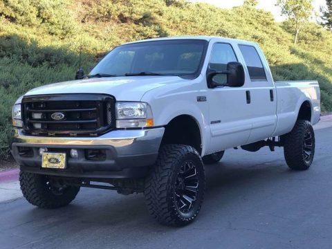 many upgrades 2001 Ford F 350 XLT long bed pickup offroad for sale