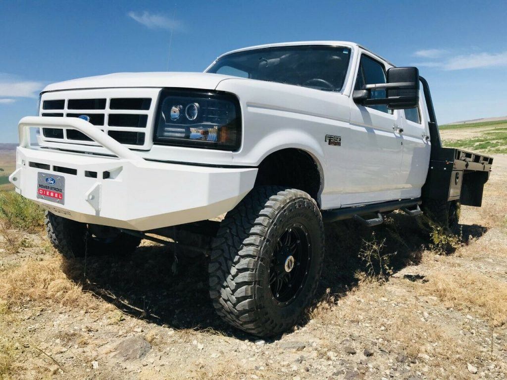 nice and clean 1996 Ford F 350 XLT offroad