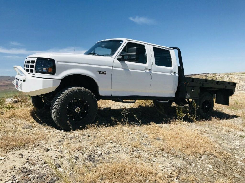 nice and clean 1996 Ford F 350 XLT offroad