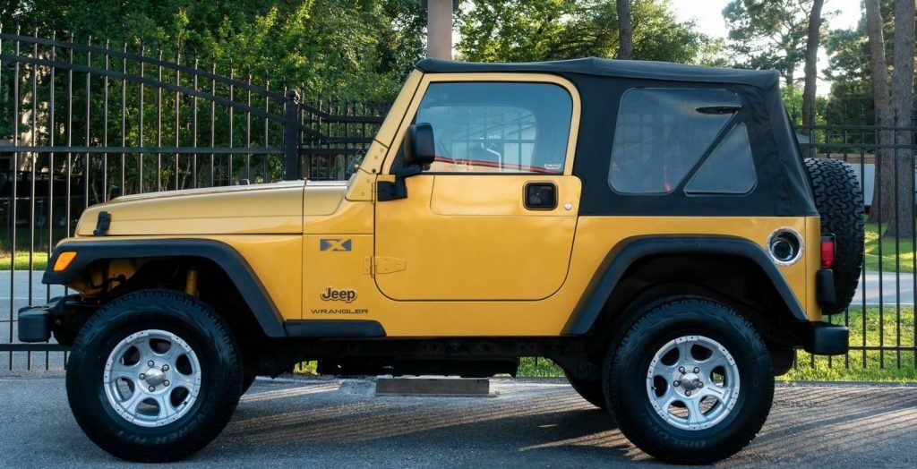 very clean 2003 Jeep Wrangler X offroad