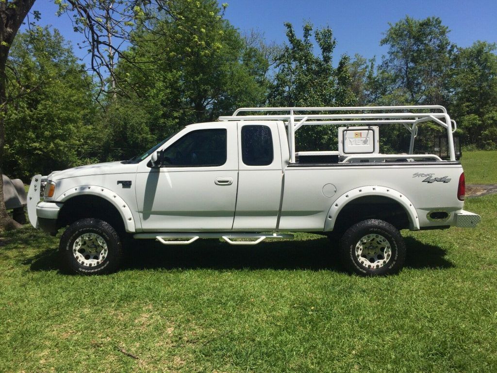 well upgraded 2002 Ford F 150 pickup offroad