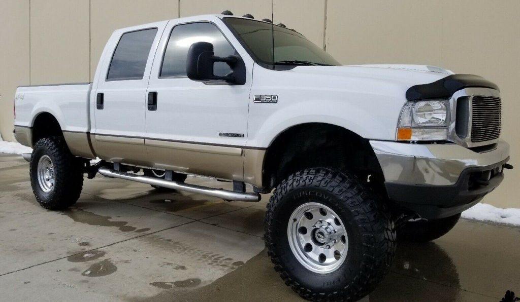 excellent shape 2001 Ford F 350 Lariat Leather Package offroad