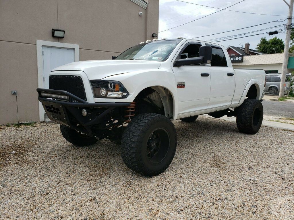 well modified 2012 Dodge Ram 2500 offroad