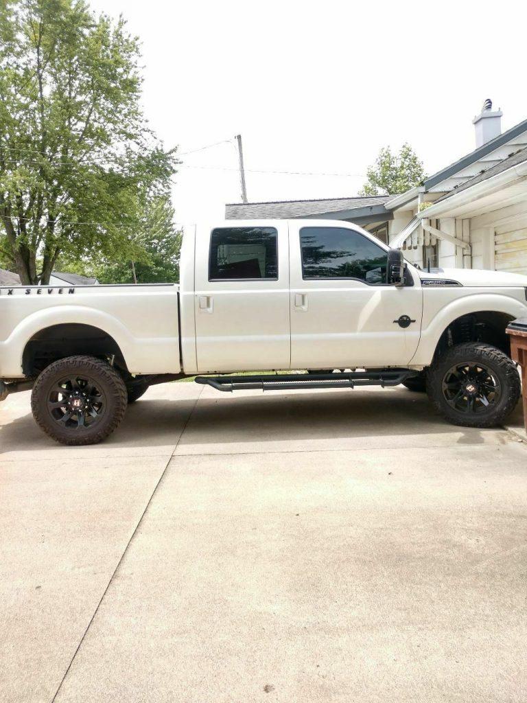 well upgraded 2013 Ford F 250 Lariat Performance offroad