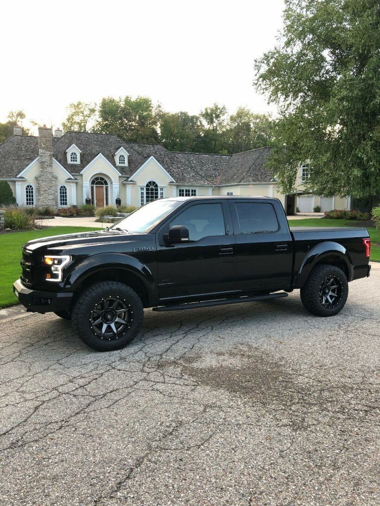 loaded 2015 Ford F 150 XLT offroad
