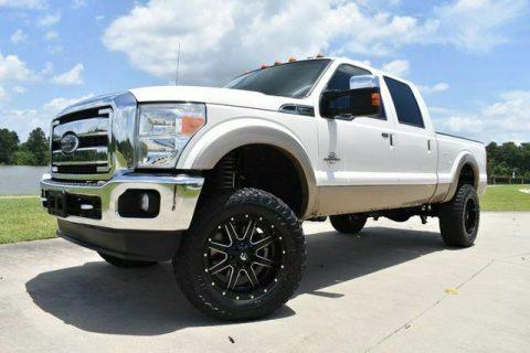 very clean 2014 Ford F 250 Lariat offroad for sale