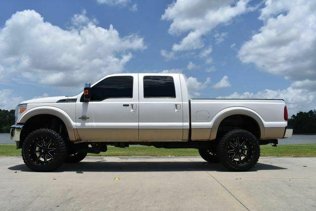 very clean 2014 Ford F 250 Lariat offroad