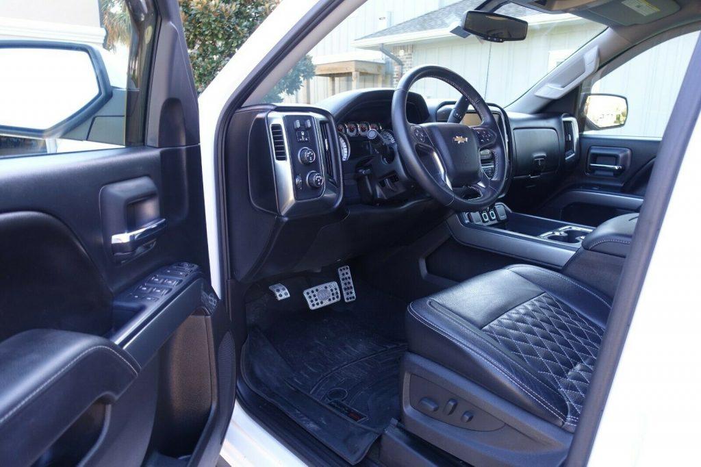 clean 2016 Chevrolet Silverado 1500 American Luxury Coach offroad