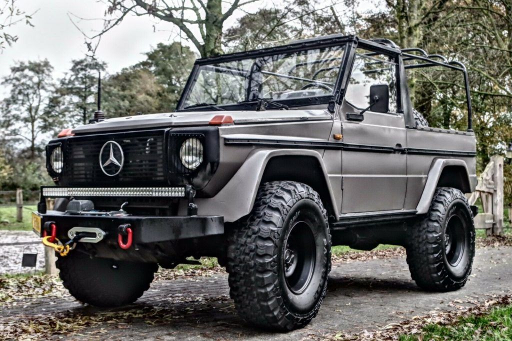 upgraded 1988 Mercedes Benz G Class offroad
