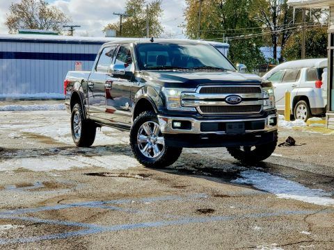 fully loaded 2018 Ford F 150 King Ranch pickup offroad for sale