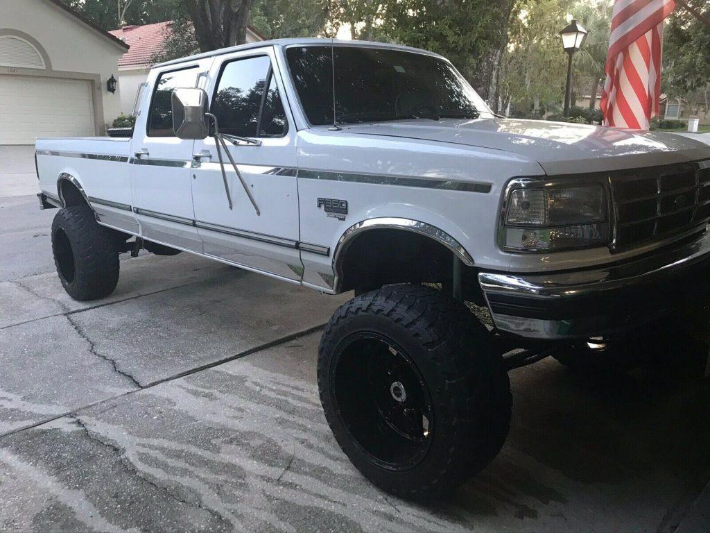 great running 1997 Ford F 350 XLT offroad
