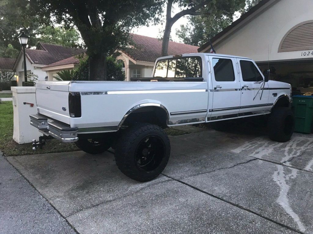 great running 1997 Ford F 350 XLT offroad