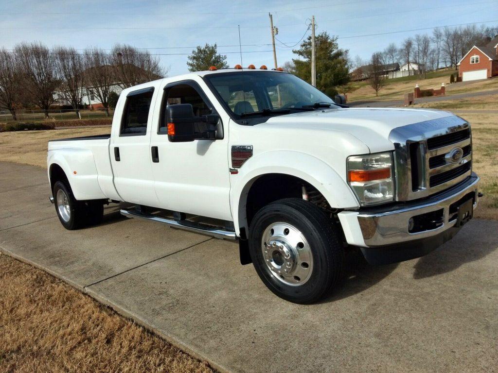 well equipped 2008 Ford F 450 Lariat offroad