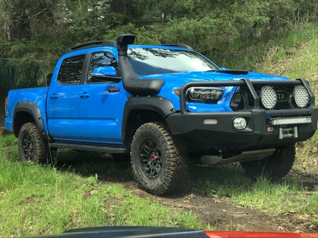 well modified 2019 Toyota Tacoma TRD Pro offroad