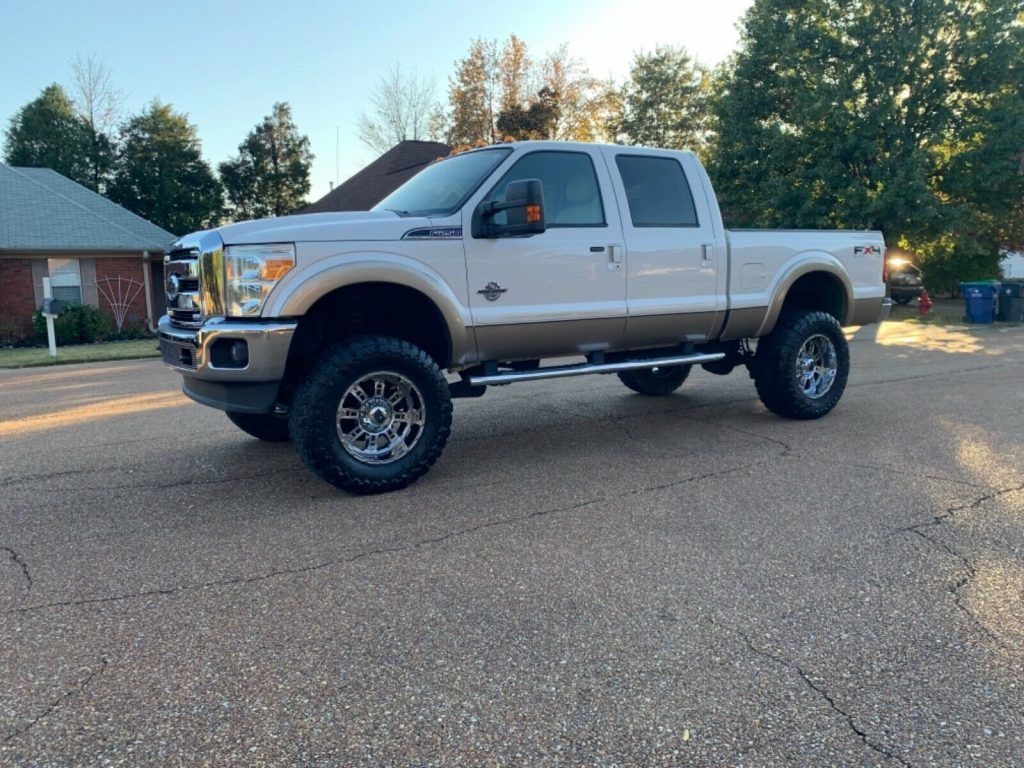 great shape 2011 Ford F 250 Lariat offroad