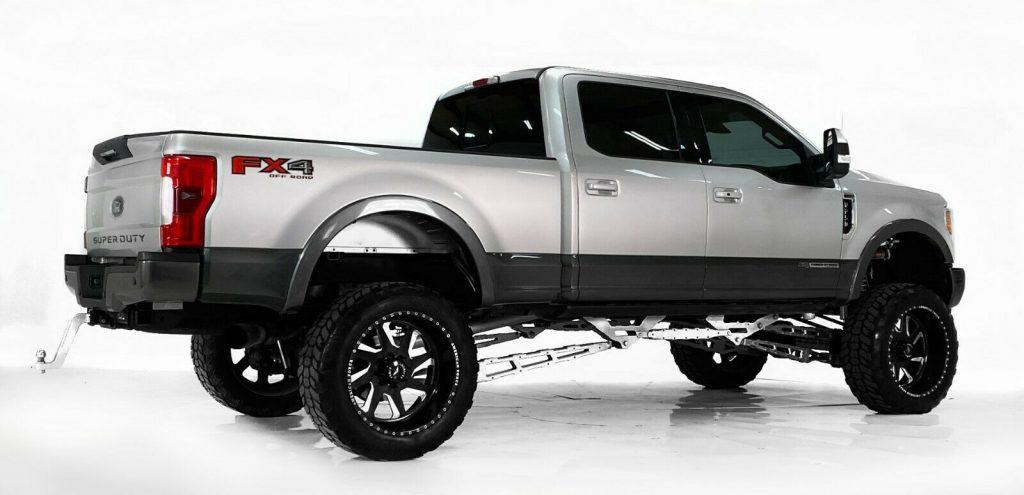 oustanding 2017 Ford F 250 Platinum offroad