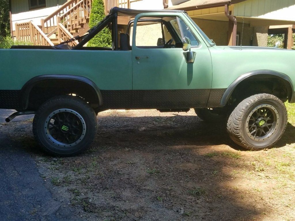 rare 1978 Dodge Ramcharger 4×4 offroad