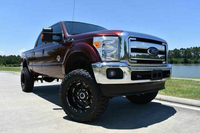 well equipped 2015 Ford F 250 Lariat offroad
