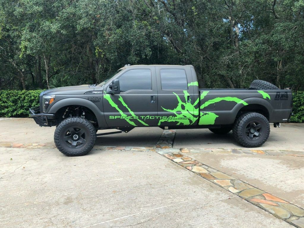low miles 2012 Ford F 350 Baja Edition offroad