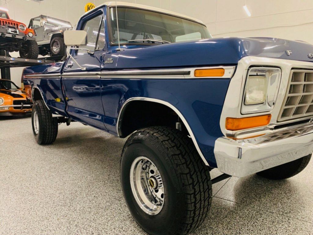 restored 1979 Ford F 150 Custom offroad