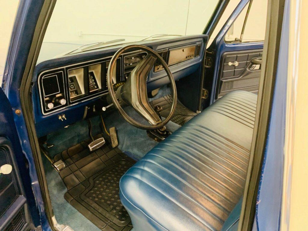 restored 1979 Ford F 150 Custom offroad