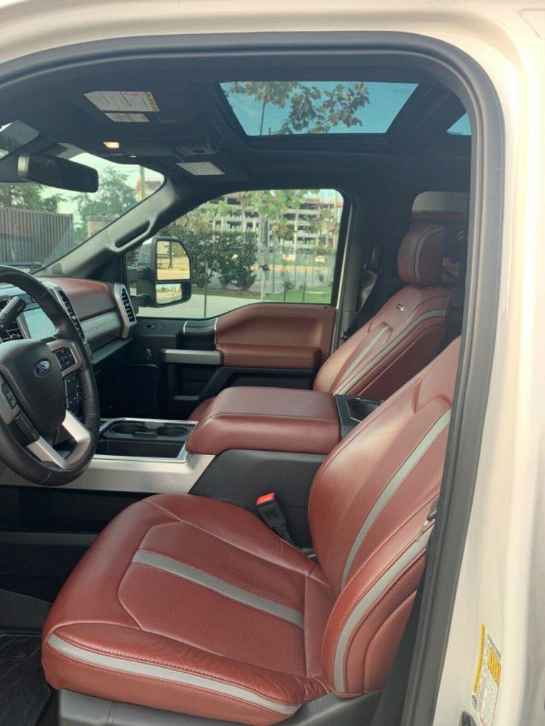 fully loaded 2019 Ford F 250 Platinum Ultimate offroad