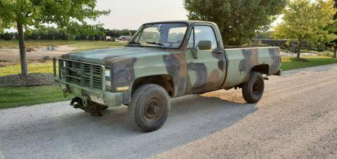 plow 1986 Chevrolet CUCV Square Body 1 Ton 4&#215;4 offroad for sale