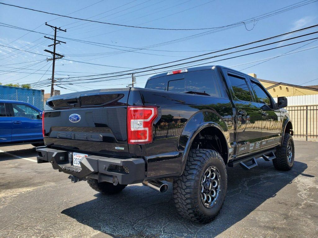 well equipped 2018 Ford F 150 XLT offroad