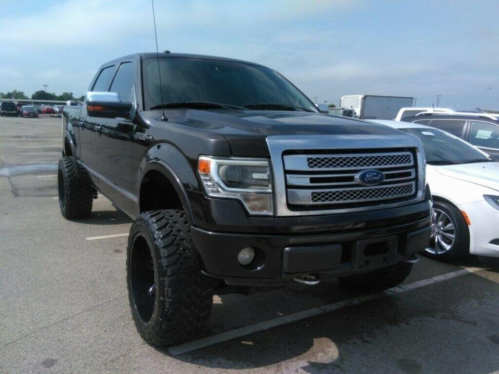 great shape 2013 Ford F 150 Platinum offroad