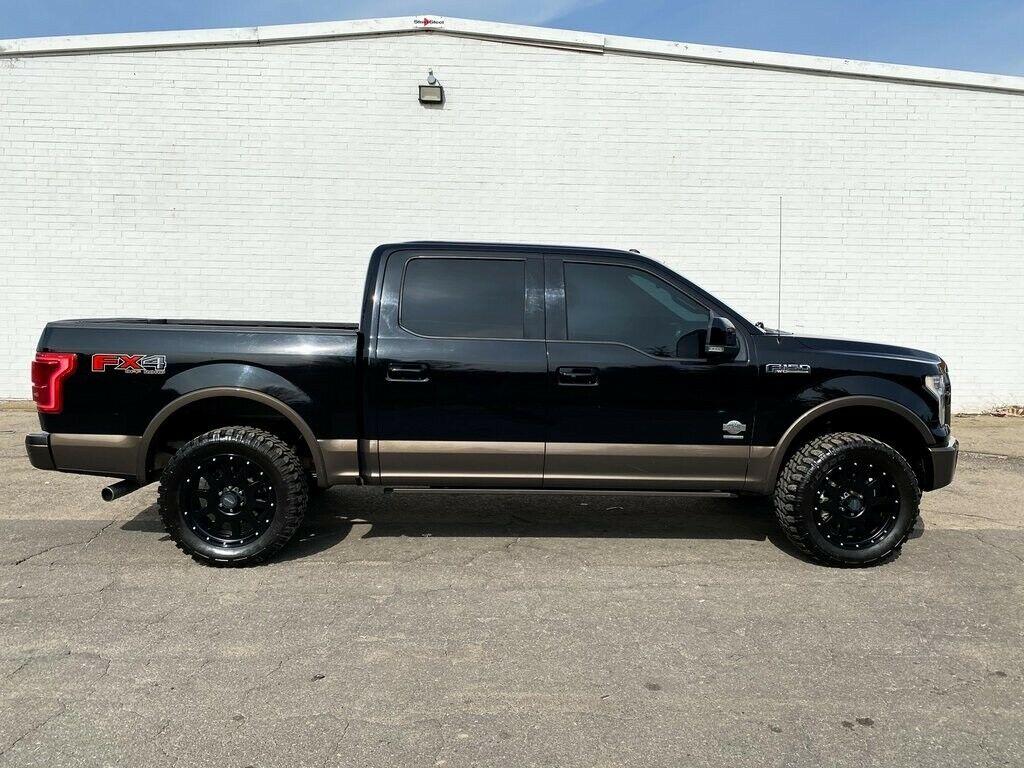 loaded 2016 Ford F 150 King Ranch offroad
