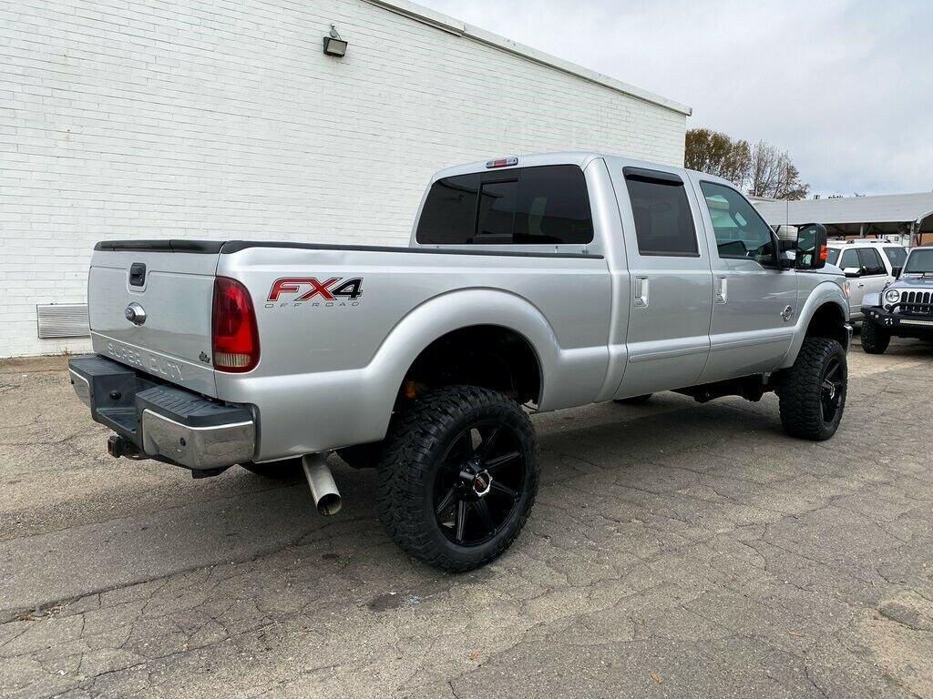fully loaded 2015 Ford F 250 Lariat offroad