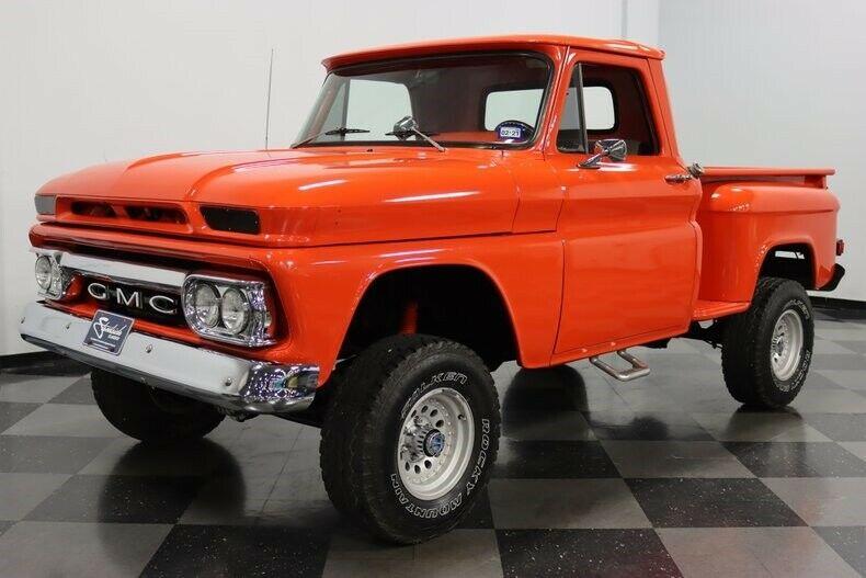 newer chassis 1965 GMC 1/2 Ton Stepside offroads
