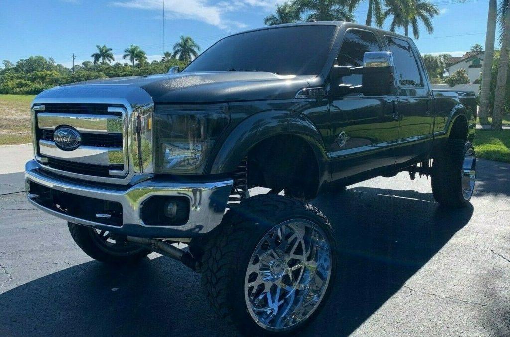 recently serviced 2016 Ford F 250 Super Duty Lariat offroad
