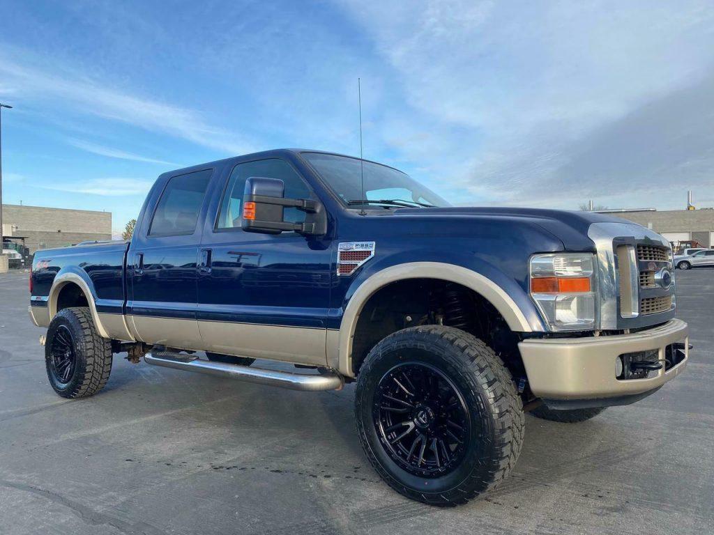 well serviced 2008 Ford F 350 offroad
