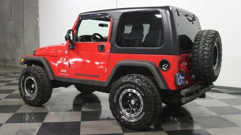 2006 Jeep Wrangler offroad [has all the usual Jeep ruggedness]