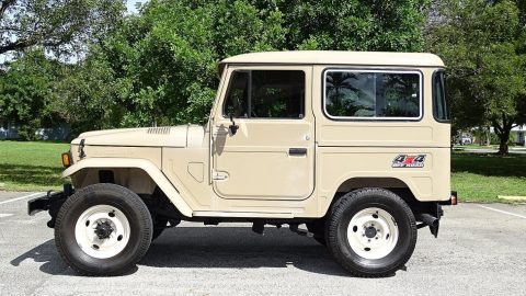 1989 Toyota FJ Cruiser Unrestored Original With Factory A/C, 4X4, 4 Speed Trans for sale
