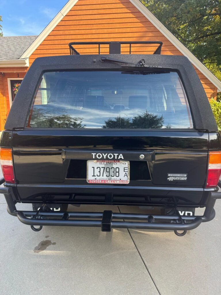 1988 Toyota 4runner SUV Black 4WD Manual SR5